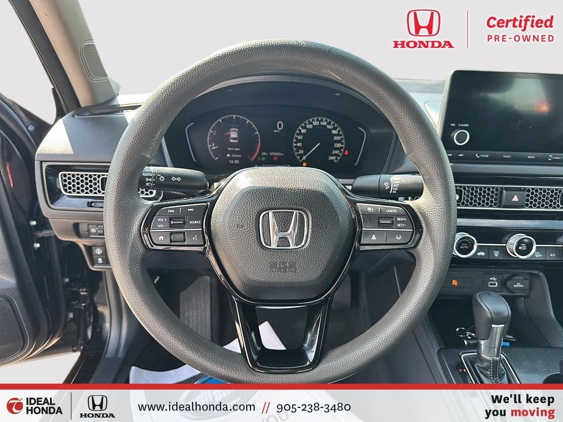 2022 CIVIC LX | NO ACCIDENTS | LOW KMS | HONDA CERTIFIED