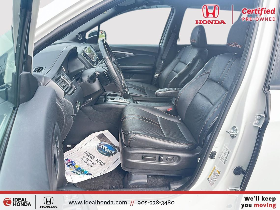 2022 PILOT TRAILSPORT | NO ACCIDENTS | LOW KMS | HONDA CERTIFIED
