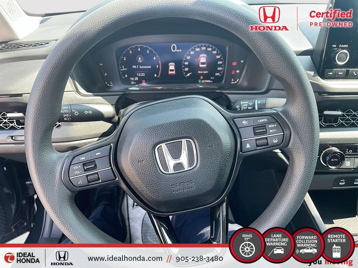 2024 ACCORD EX | NO ACCIDENTS | LOW KMS | HONDA CERTIFIED
