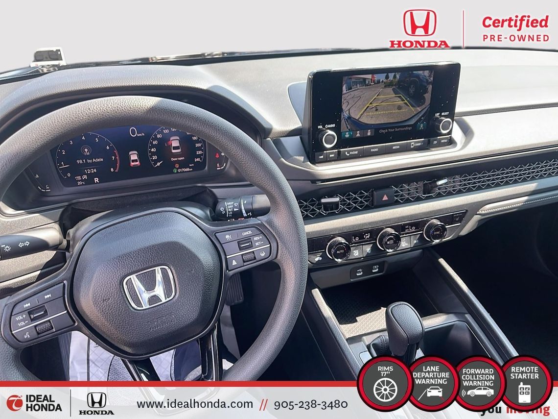 2024 ACCORD EX | NO ACCIDENTS | LOW KMS | HONDA CERTIFIED