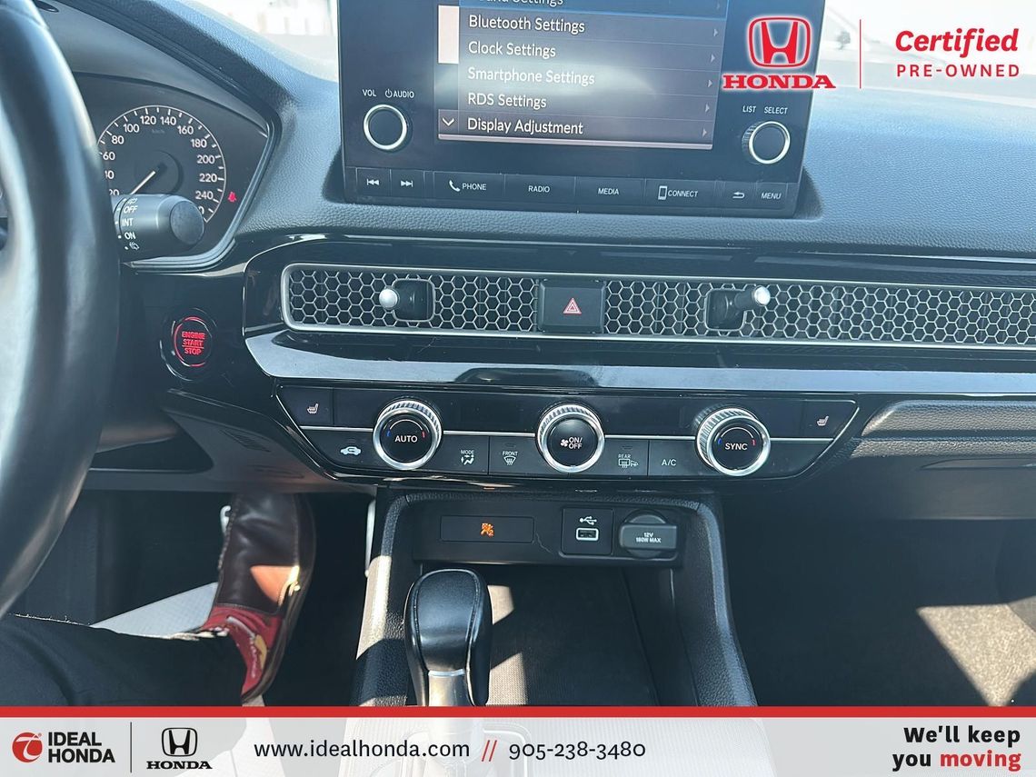 2022 CIVIC HATCHBACK | NO ACCIDENTS | HONDA CERTIFIED