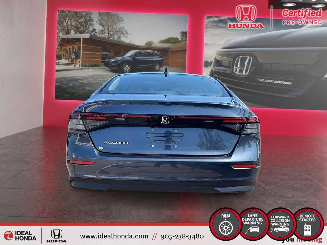 2024 ACCORD EX | NO ACCIDENTS | LOW KMS | HONDA CERTIFIED