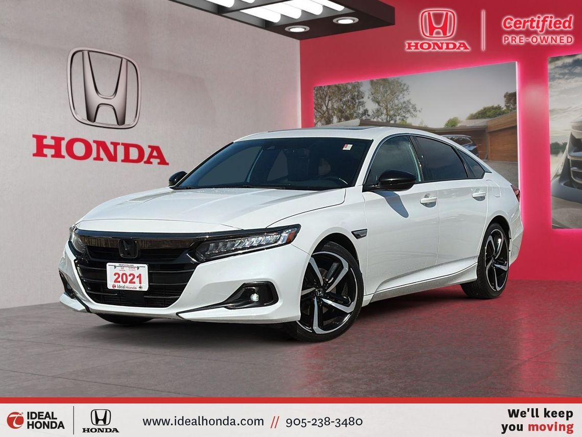 2021 ACCORD SPORT 2.0T | NO ACCIDENTS | HONDA CERTIFIED