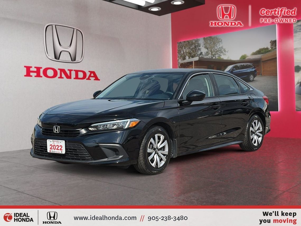 2022 CIVIC LX | NO ACCIDENTS | LOW KMS | HONDA CERTIFIED